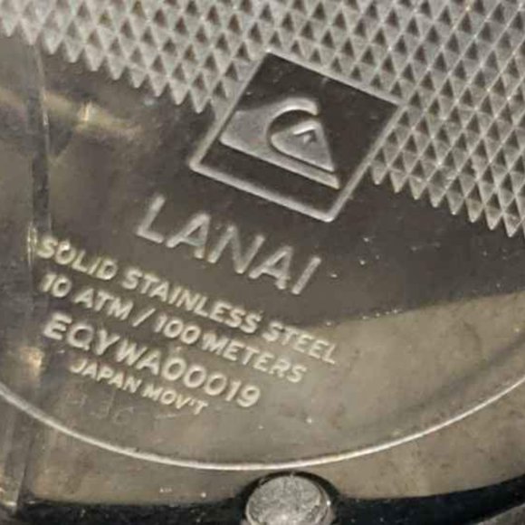 Quicksilver LANAI watch montre in the box / solid stainless steel 10 atm 100 met - Picture 5 of 5